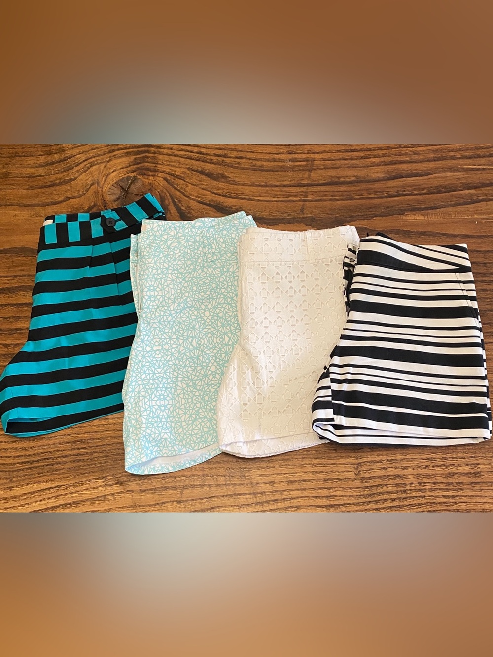 The Loft / Adidas/ Apt. 9, Bundle of 4 Folded Women’s Shorts